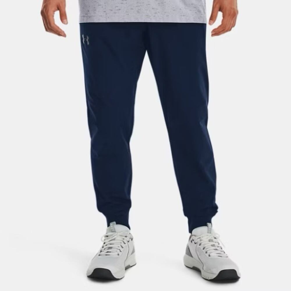 Under Armour Men's UA Sportstyle Elite Joggers Academy Blue Size Small